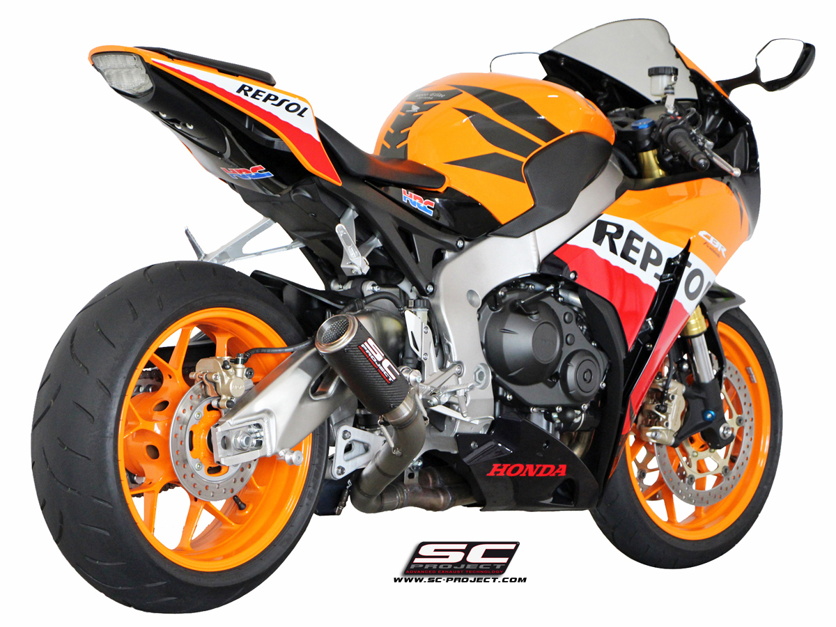 Honda CBR1000RR CR-T Slip-on Exhaust by SC-Project (2008-2013)