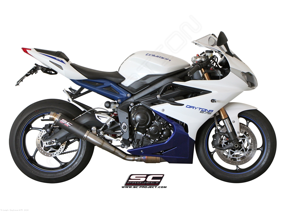 GP M2 Exhaust Triumph Daytona 675 2014 T12 18C