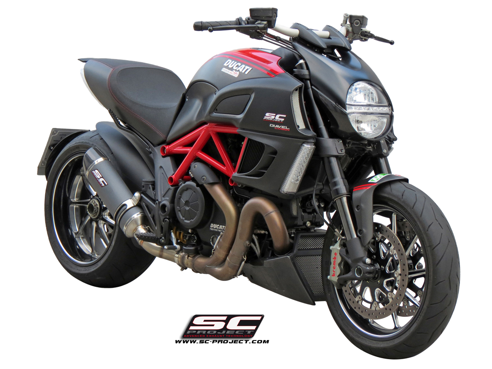 Diavel 1260 exhaust on sale