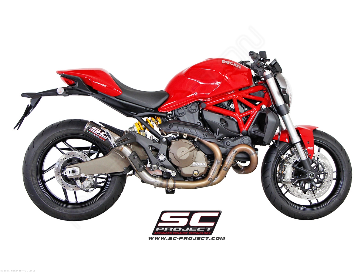 2015 ducati monster 821 exhaust clearance
