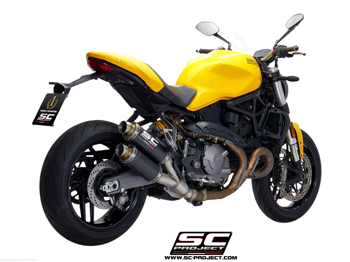 Ducati monster 1200s sc project exhaust sales
