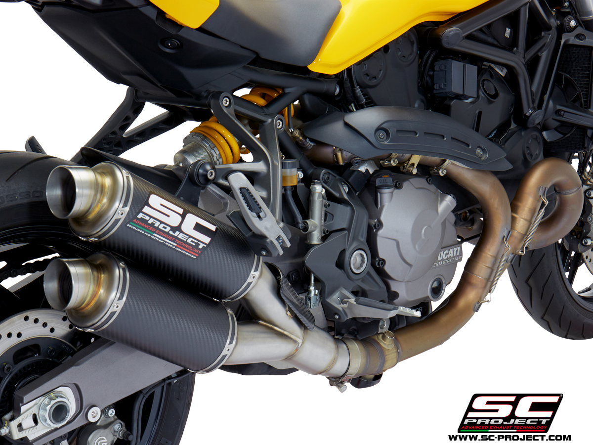 Ducati monster dual 2025 exhaust