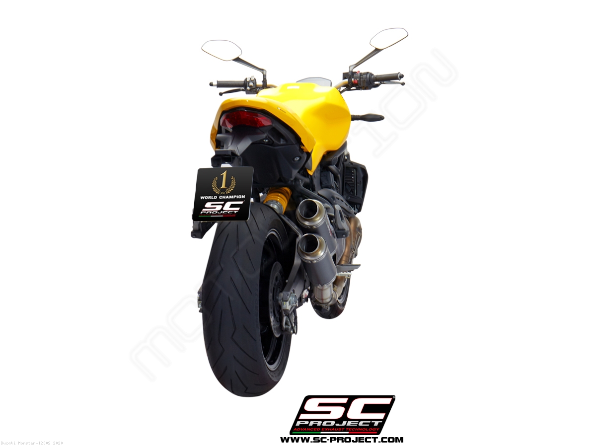 GP Exhaust Ducati / Monster 1200S / 2020 (D25-K44C)
