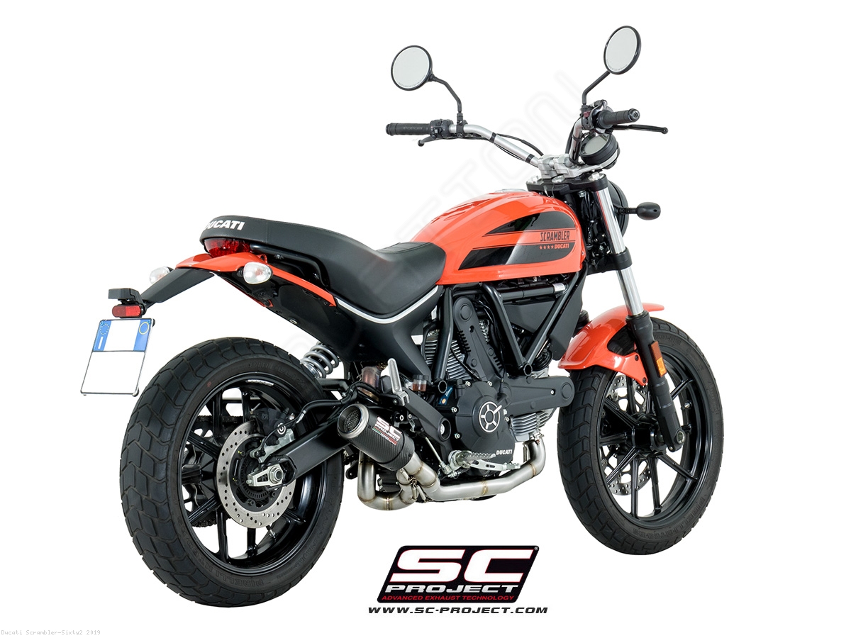 Ducati scrambler sixty2 exhaust outlet