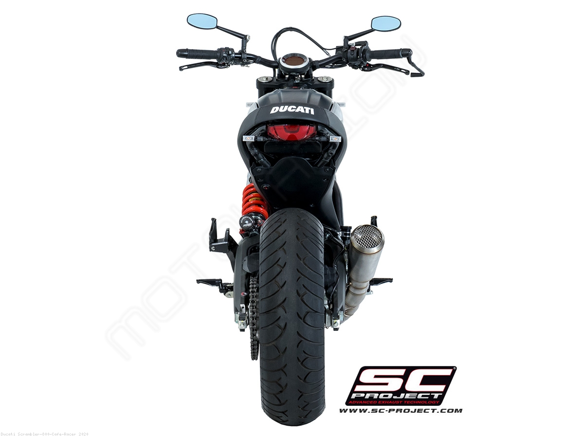 ducati scrambler cafe racer exhaust
