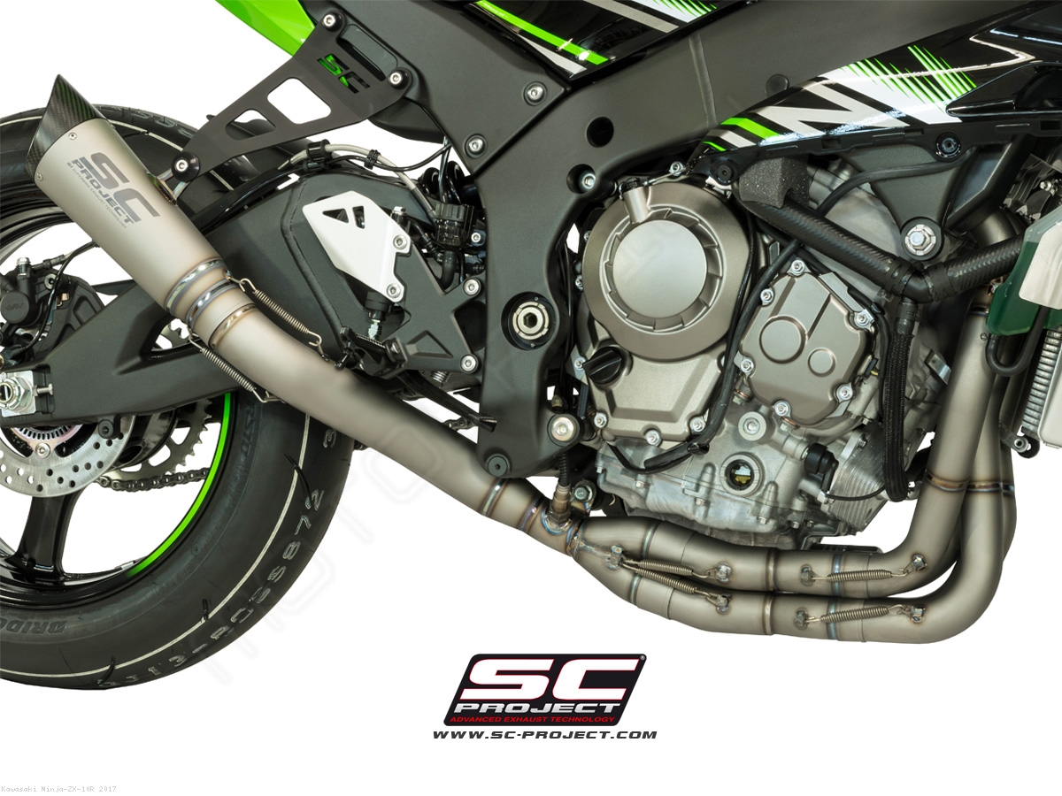 S1 4 2 1 Full Titanium Exhaust By SC Project Kawasaki Ninja ZX