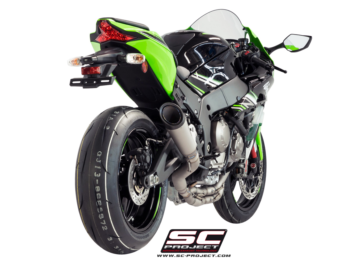 S1 421 Full Titanium Exhaust by SCProject K22TC41T Kawasaki ZX10R