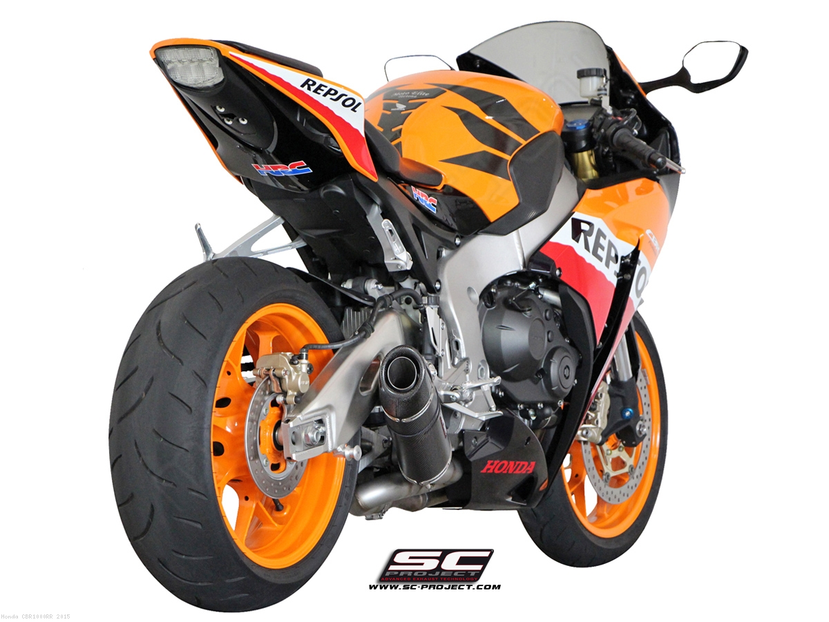 Oval Exhaust Honda / CBR1000RR / 2015 (H04-12C)
