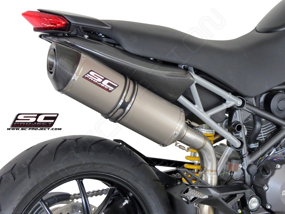 DUCATI ハイパーモタード796 SC PROJECTカーボンマフラーセット
