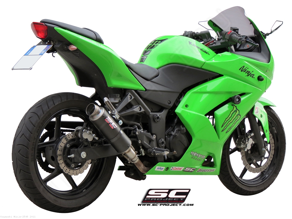 GP M2 Exhaust Kawasaki / Ninja 250R / 2011 (K1218C)
