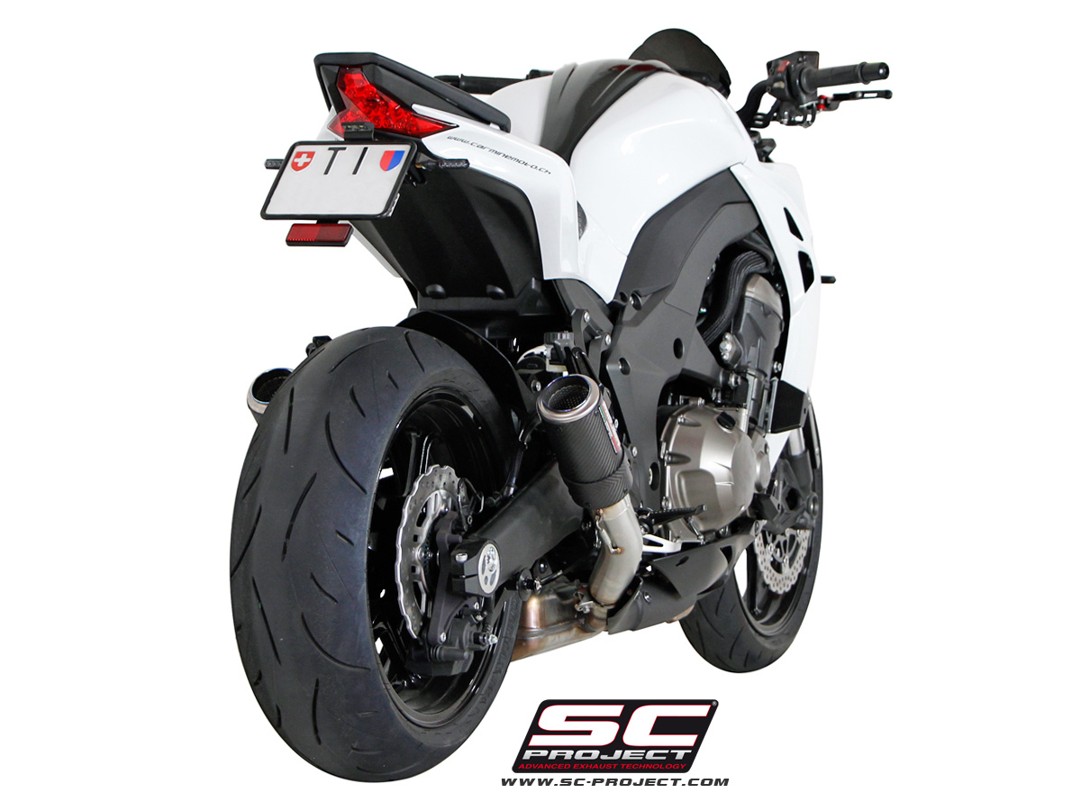 Kawasaki Z1000 2014 series CR T Exhaust by SC Project