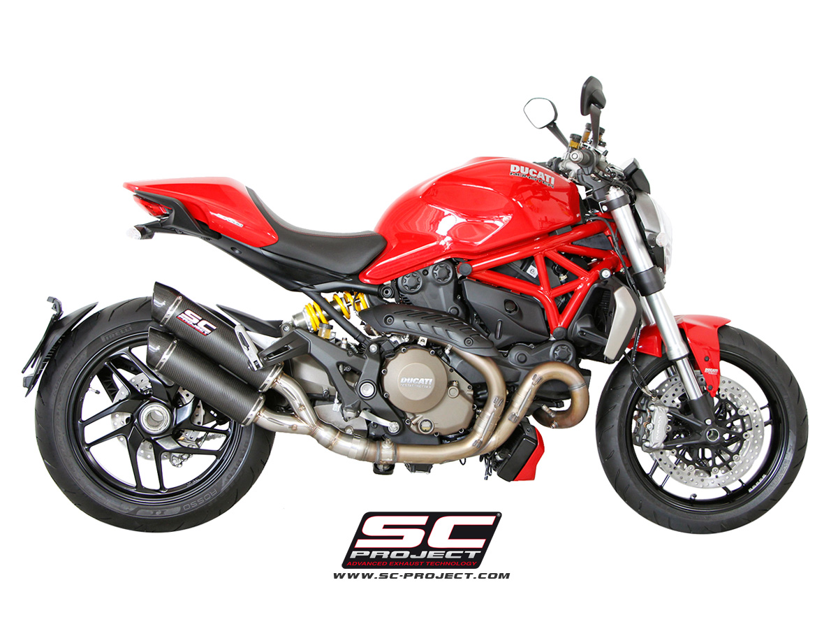 Ducati Monster 1200 GP TECH Twin Exhaust by SC Project