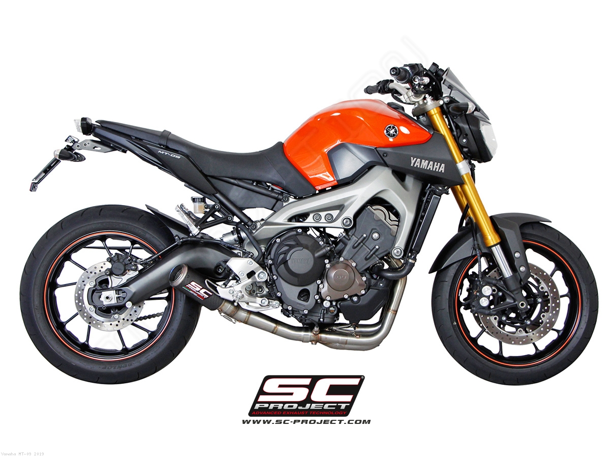 CR T Exhaust Yamaha MT 09 2019 Y19 C38C
