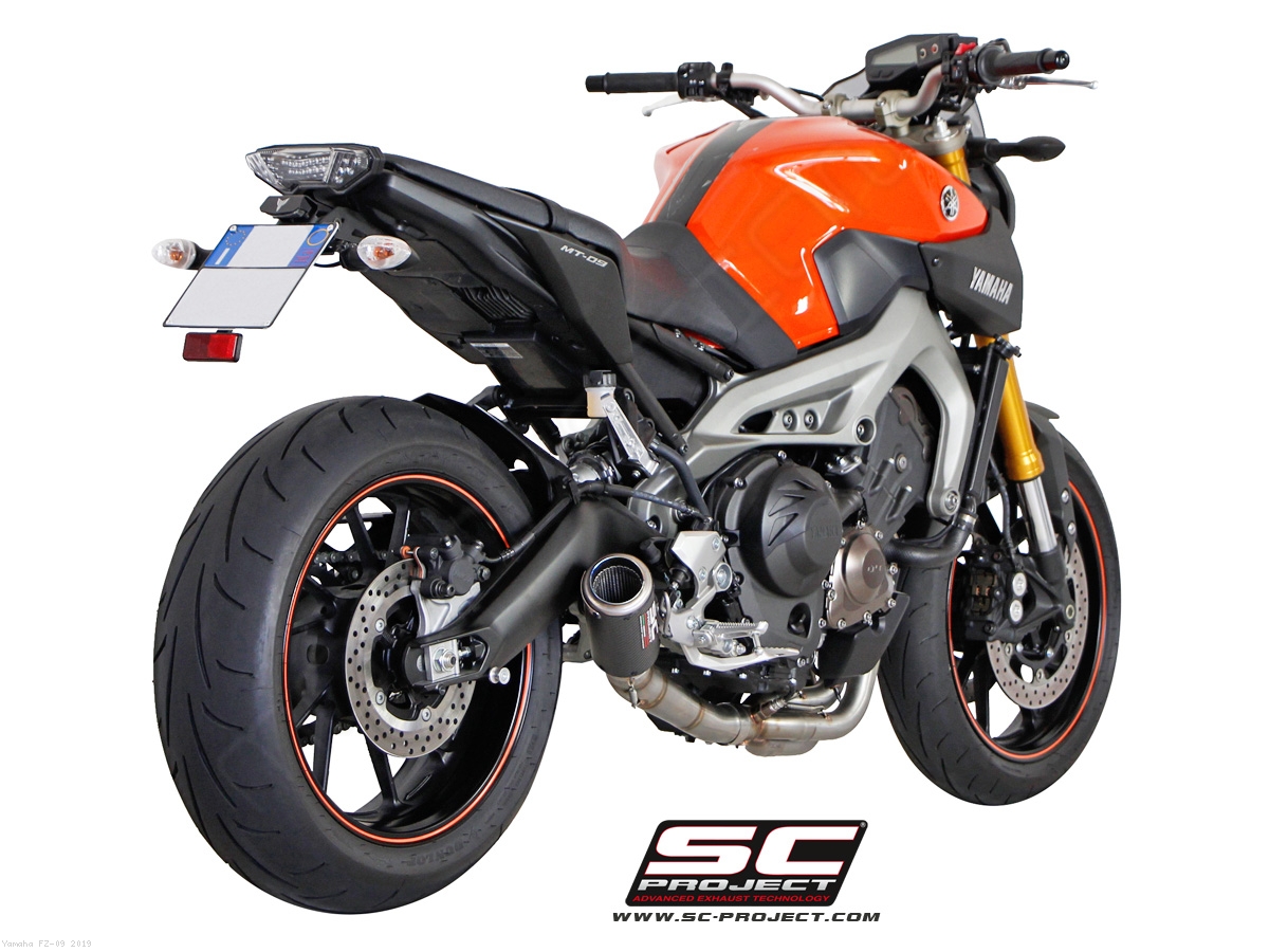 CR T Exhaust Yamaha FZ 09 2019 Y19 C38C