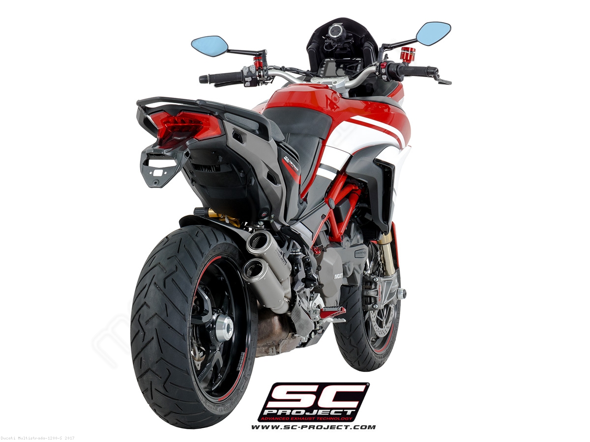 CR-T Exhaust Ducati / Multistrada 1200 S / 2017 (D19-DT36T)