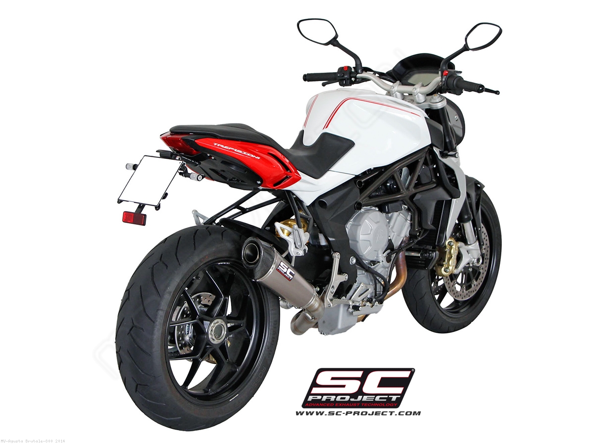 mv agusta brutale 800 aftermarket exhaust
