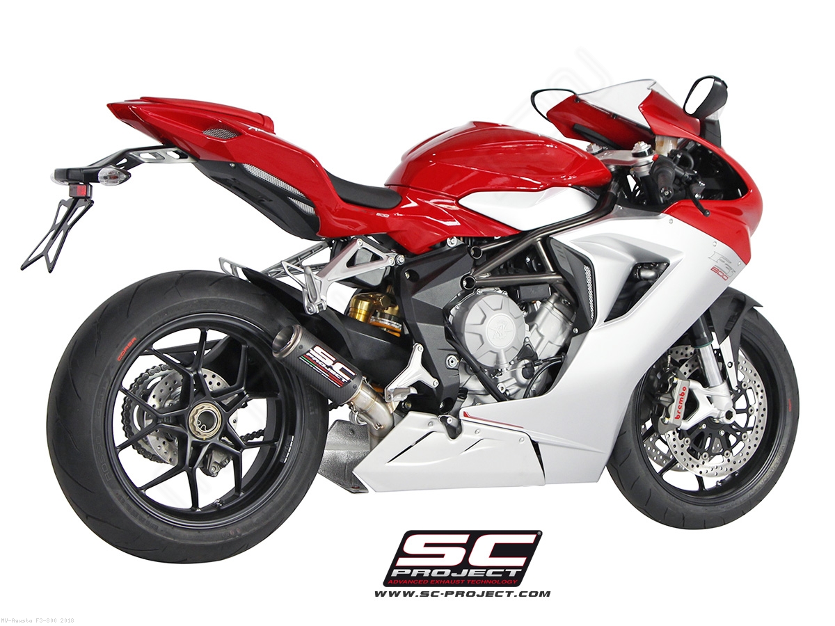 CR-T Exhaust MV Agusta / F3 800 / 2018 (M03-H38)
