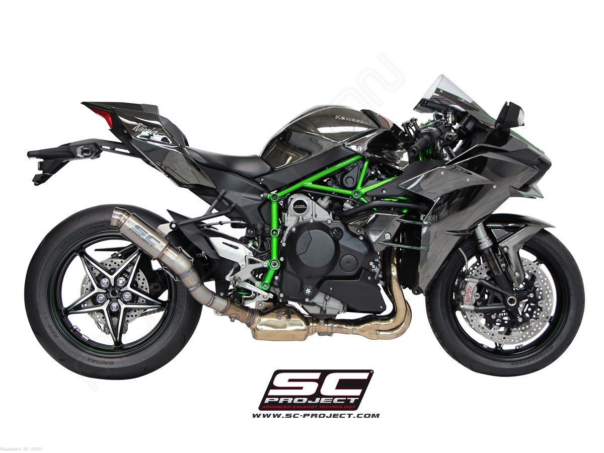 GP70 R Exhaust Kawasaki H2 2015 K21 70T