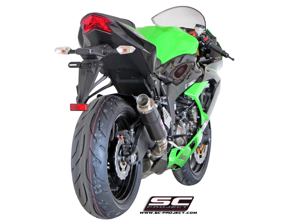 Kawasaki ZX-6R 636 GP M2 Exhaust by SC-Project (2013+ series)