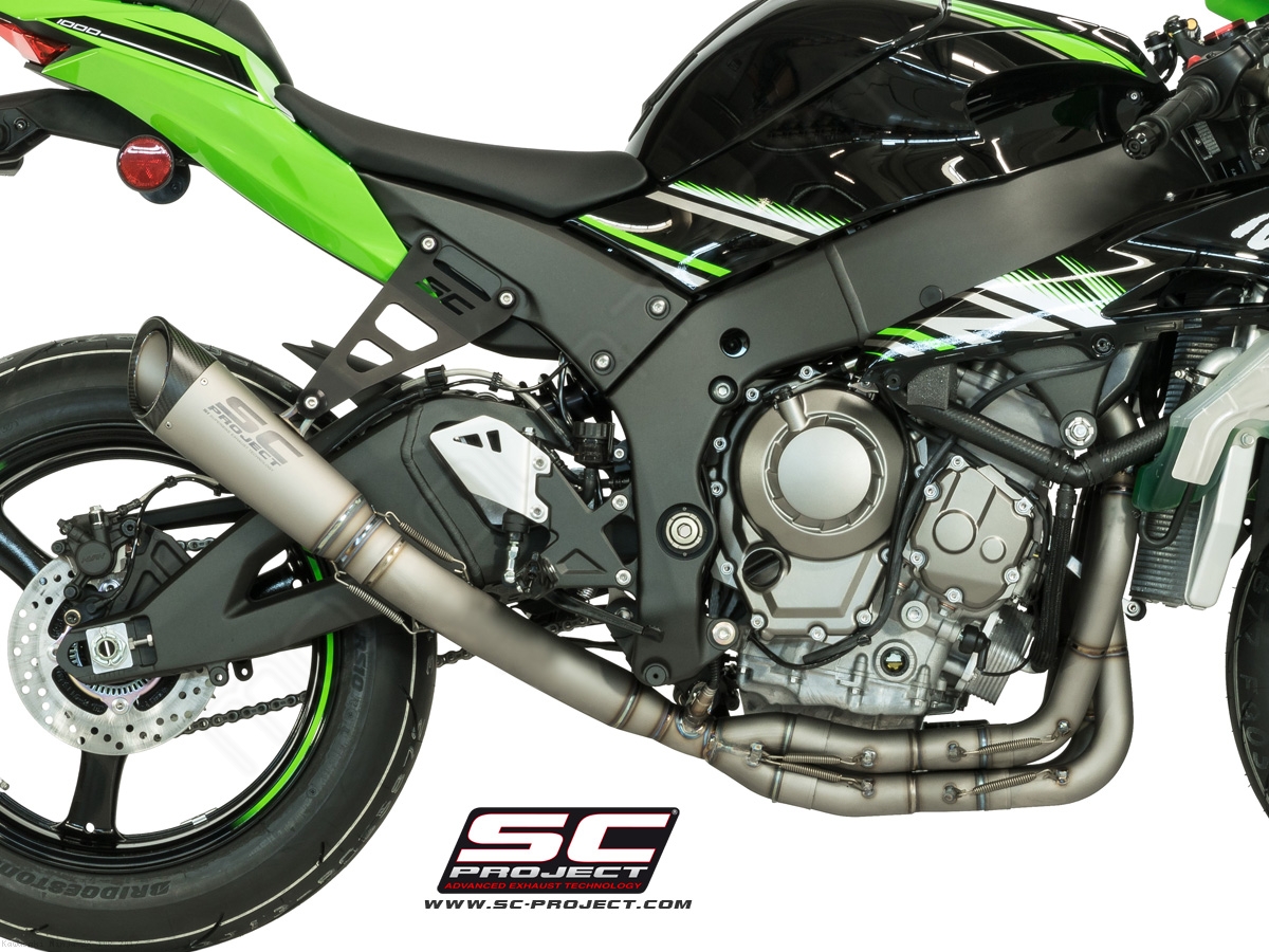 S1 4 2 1 Full Titanium Exhaust By SC Project Kawasaki Ninja ZX S1 4 2 1 Full Titanium Exhaust By SC Project Kawasaki Ninja ZX