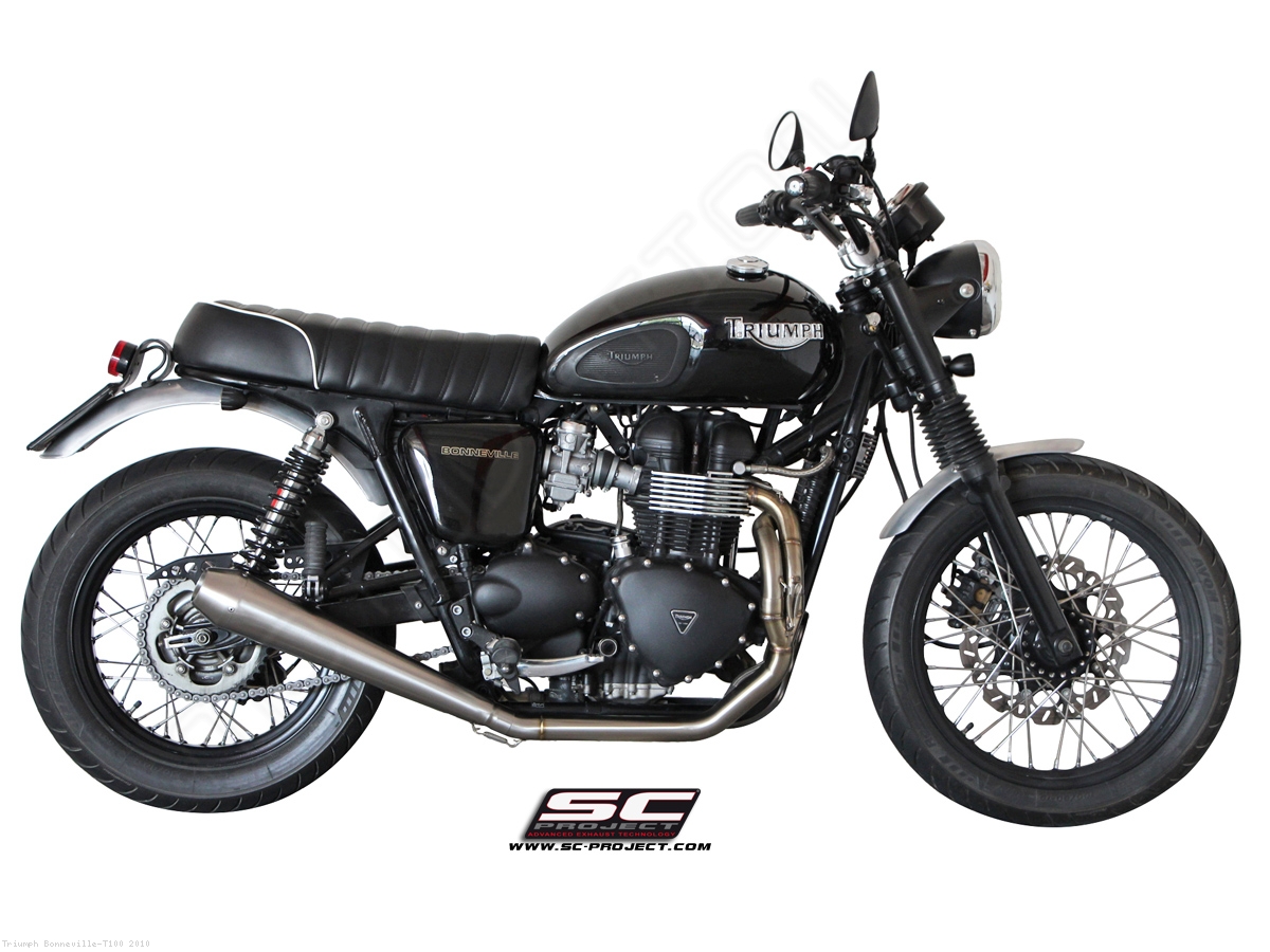 Triumph Bonneville T100 Exhaust Systems Idea De Imagen De Motocicleta