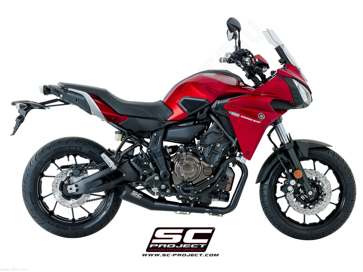 Xsr700 sc shop project exhaust