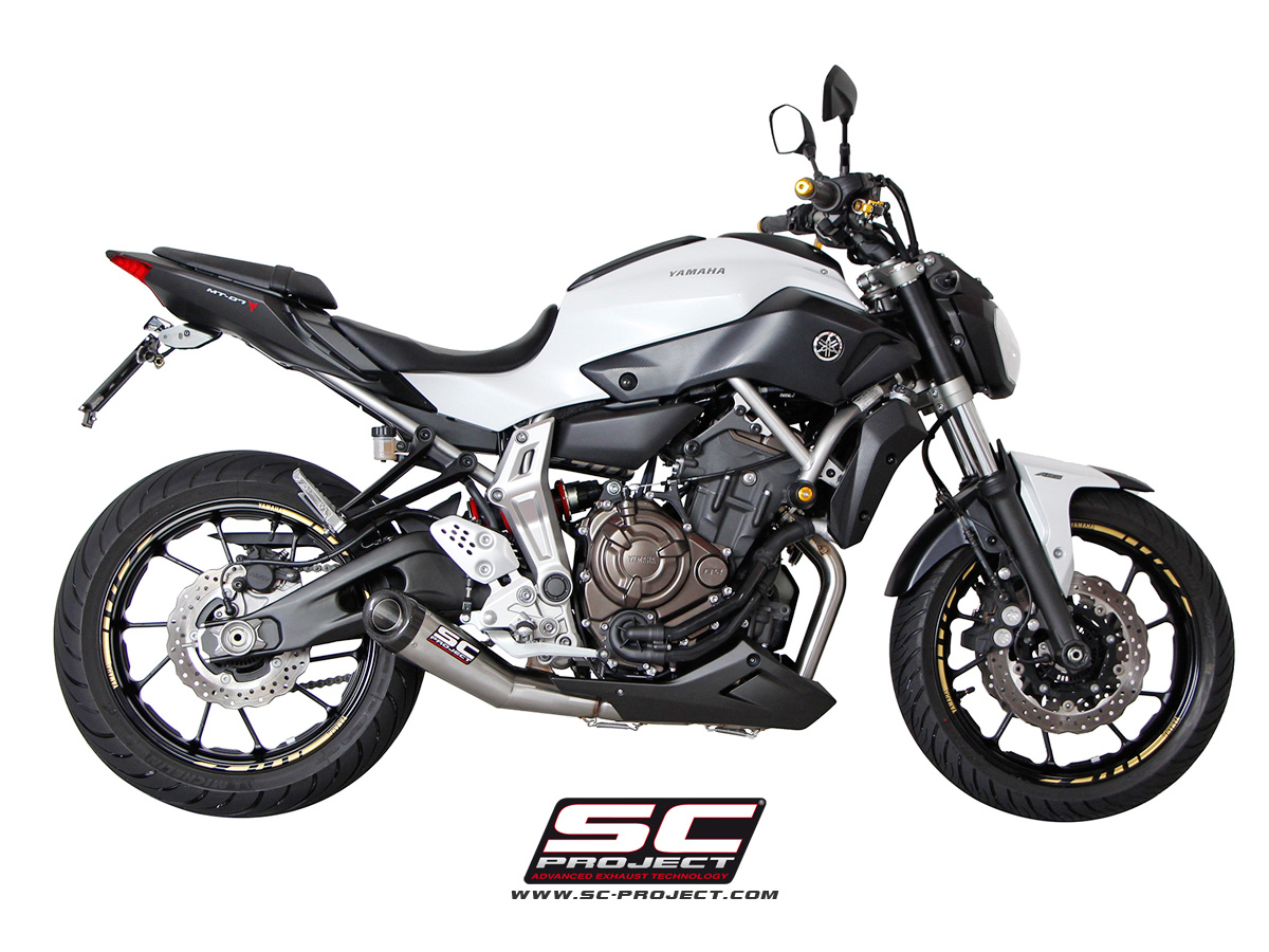 Yamaha MT-07 (2013 - 2016). SC Project ref Y14A-C41A 