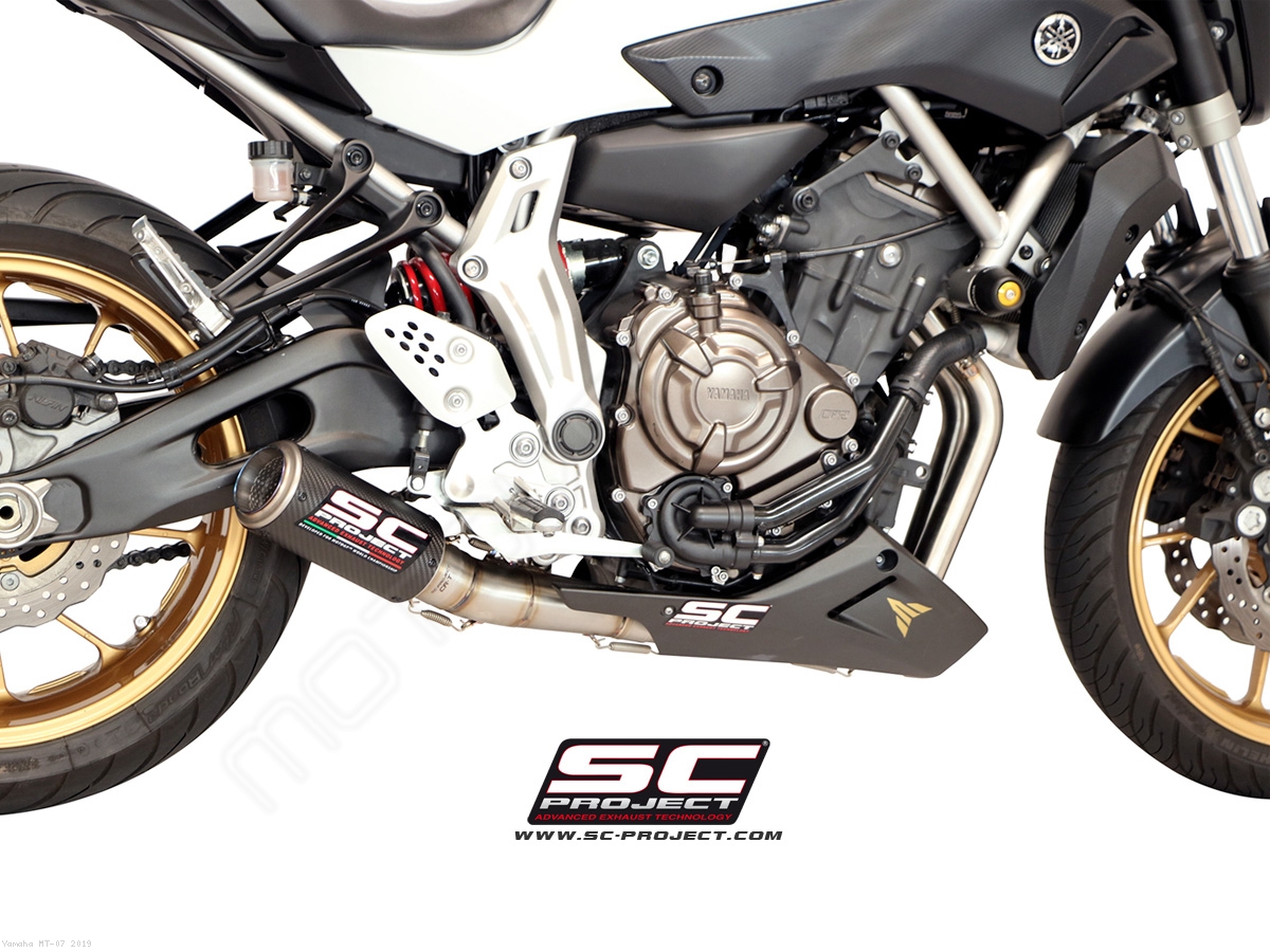 2019 yamaha shop mt 07 exhaust