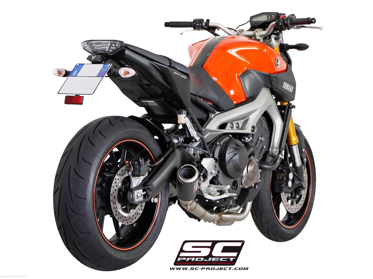 CR T Exhaust Yamaha MT 09 2014 Y19 C38C