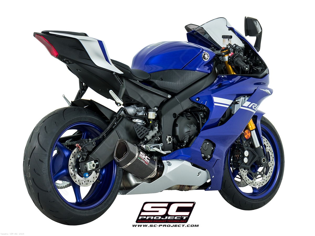 SC1 R Exhaust Yamaha YZF R6 2020 Y21 L90