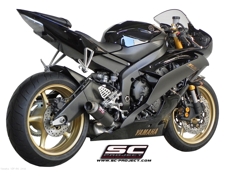 GP M2 Exhaust Yamaha YZF R6 2016 Y04 L18C
