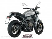Conic "70s Style" Exhaust by SC-Project Yamaha / MT-07 / 2020