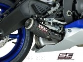 CR-T Exhaust by SC-Project Yamaha / YZF-R6 / 2020