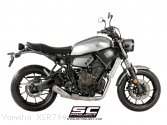 Conic "70s Style" Exhaust by SC-Project Yamaha / XSR700 / 2020
