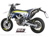 Oval Exhaust by SC-Project Husqvarna / 701 Supermoto / 2021