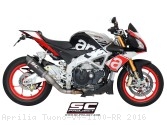 Race Oval Exhaust by SC-Project Aprilia / Tuono V4 1100 RR / 2016