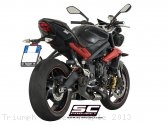 Conic Exhaust by SC-Project Triumph / Street Triple / 2013