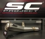 Conic "70s Style" Exhaust by SC-Project Yamaha / XSR900 / 2019