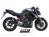Oval Exhaust by SC-Project Kawasaki / Versys 650 / 2011