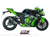 Race Oval Exhaust by SC-Project Kawasaki / Ninja ZX-10R / 2018