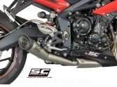 Conic Exhaust by SC-Project Triumph / Street Triple / 2013