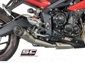 Conic Exhaust by SC-Project Triumph / Street Triple / 2016