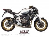 S1 Exhaust by SC-Project Yamaha / MT-07 / 2015