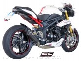 Conic Low Mount Exhaust by SC-Project Triumph / Speed Triple / 2013