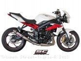 GP M2 Exhaust by SC-Project Triumph / Street Triple R / 2013