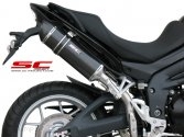 Oval Exhaust by SC-Project Triumph / Tiger 1050 / 2007