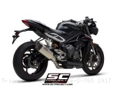 SC1-R Exhaust by SC-Project Triumph / Street Triple S 765 / 2017