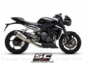 SC1-R Exhaust by SC-Project Triumph / Street Triple S 765 / 2019