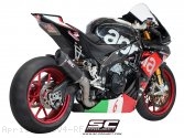 Race Oval Exhaust by SC-Project Aprilia / RSV4 RF / 2016