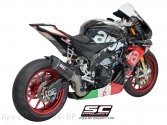 Race Oval Exhaust by SC-Project Aprilia / RSV4 RF / 2015